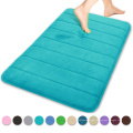 Microfiber Super Water Absorption Soft Machine Washable Memory Foam Mats Floor Mat Bathroom Non-Slip Mat